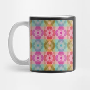 Mod Flower Squares Mug